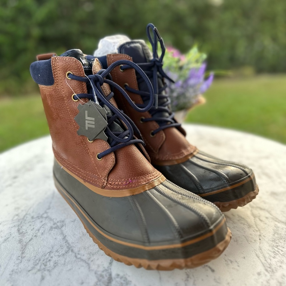 London Fog Men’s Ashford Rain/Snow Boots